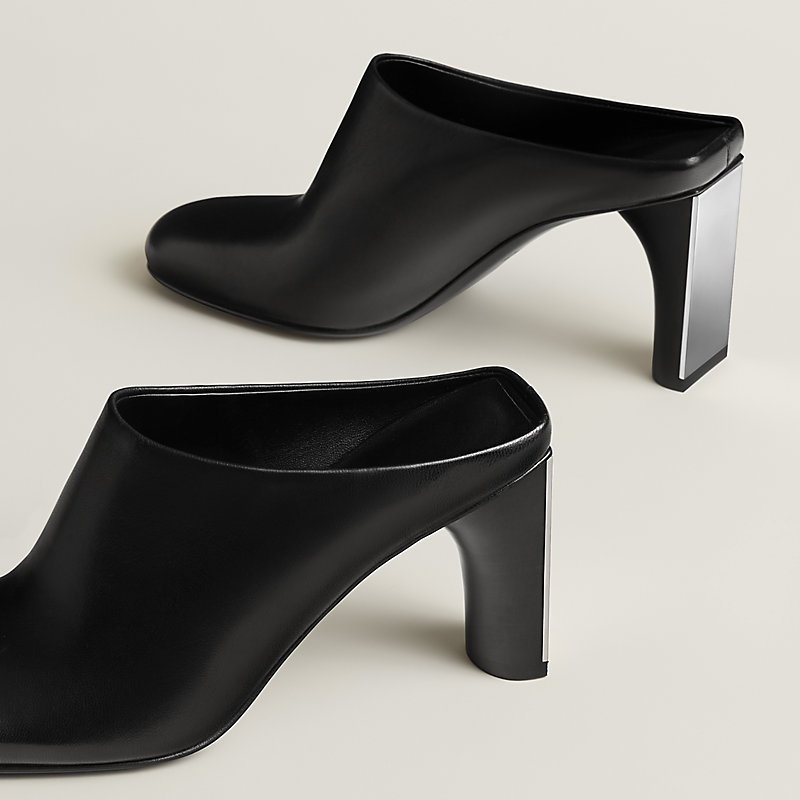 Lina 80 mule - Black | Hermès USA